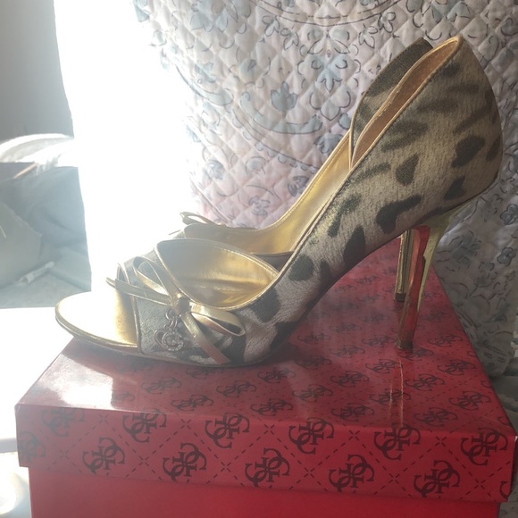 Leopard pattern heel - Picture 2 of 4